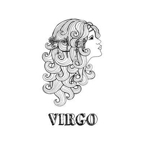 Virgo: Coloring Book with Three Different Styles of All Twelve Signs of the Zodiac. 36 Individual Coloring Pages. 8.5 x 11 - Paperback | Books | Wiccan Center