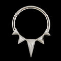 Essex - Titanium Hinged Ring | Hinged Segment Ring | Wiccan Center