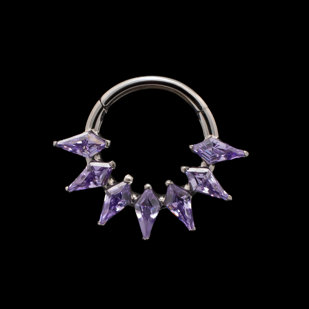 Orchid - Hinged Ring | Body Jewelry | Wiccan Center