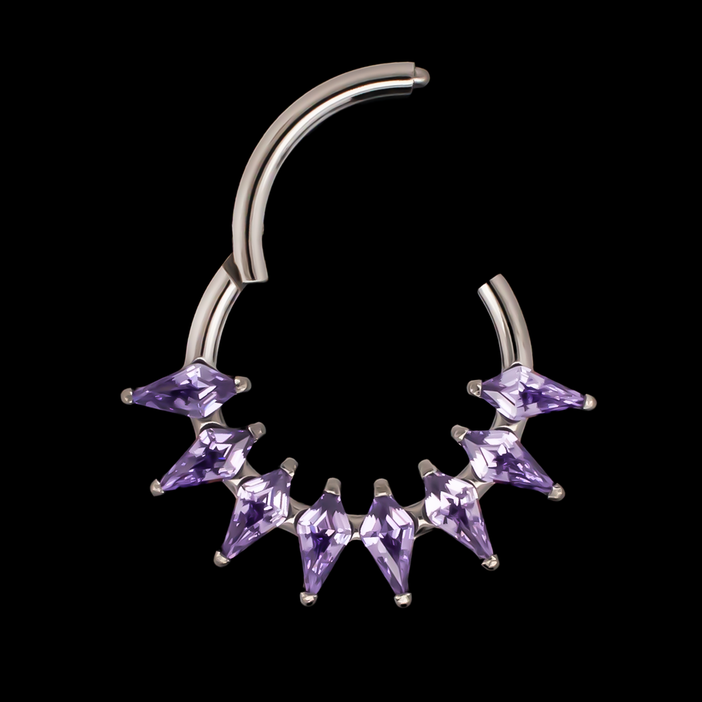 Orchid - Hinged Ring | Body Jewelry | Wiccan Center