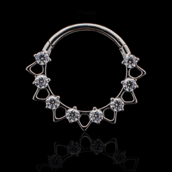 Reign - Hinged Ring | Body Jewelry | Wiccan Center