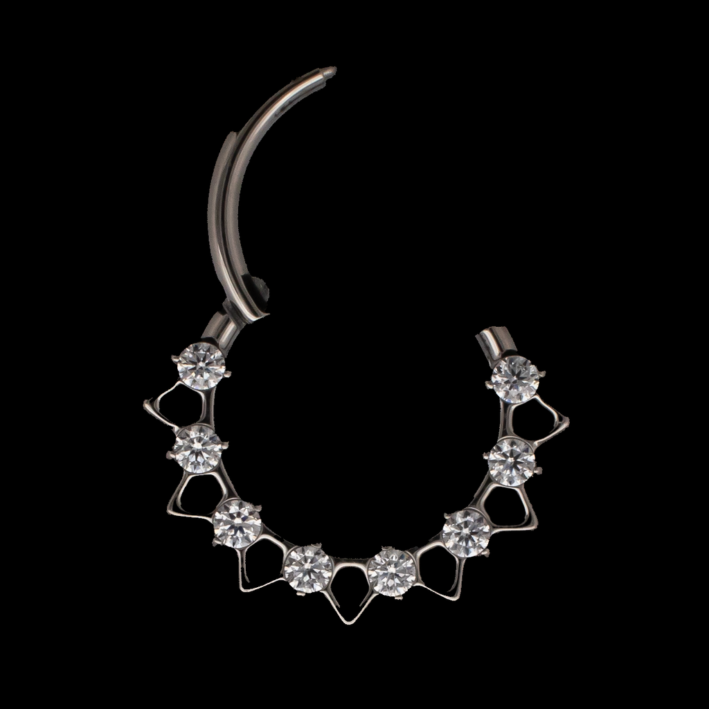 Reign - Hinged Ring | Body Jewelry | Wiccan Center