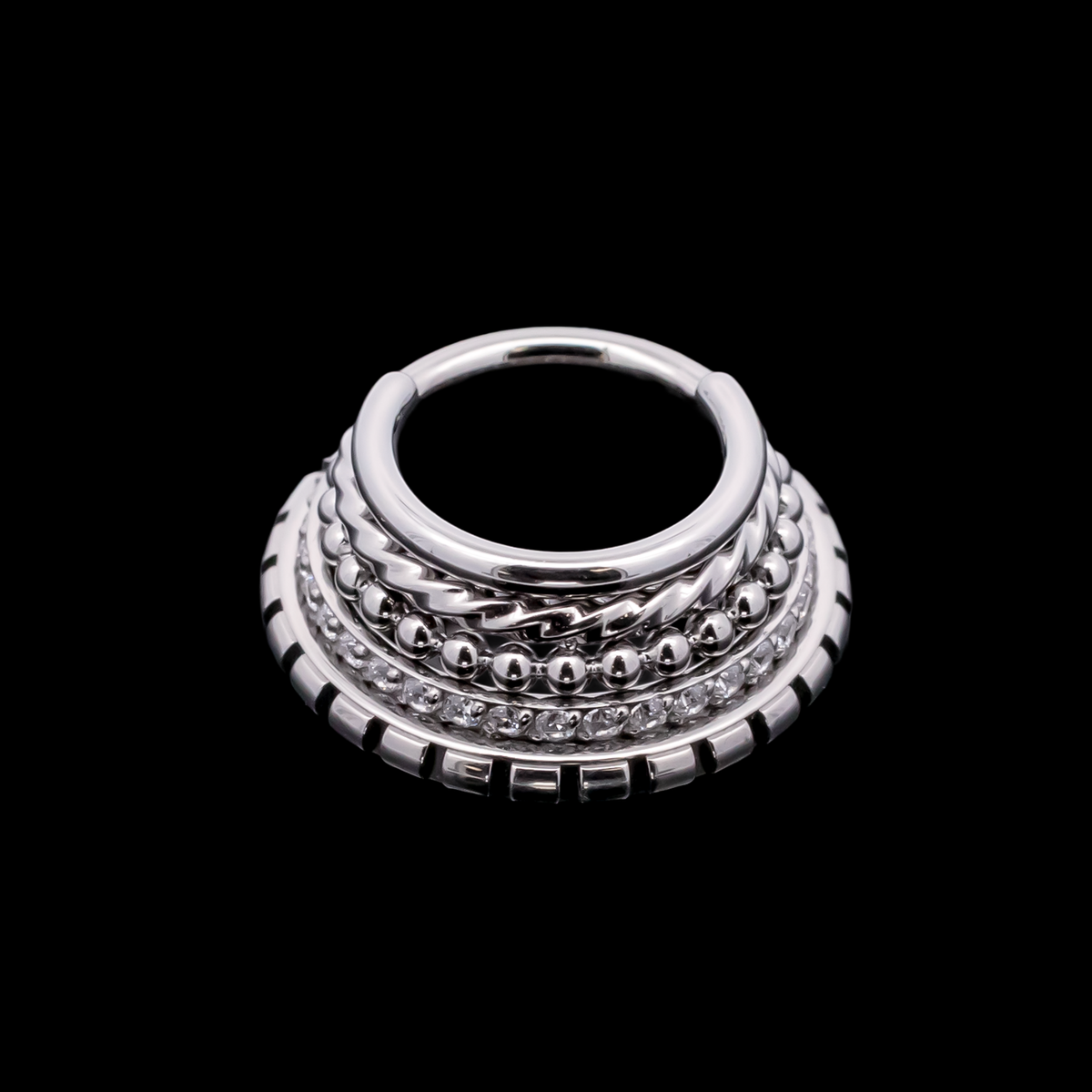 Raze - Hinged Ring | Body Jewelry | Wiccan Center