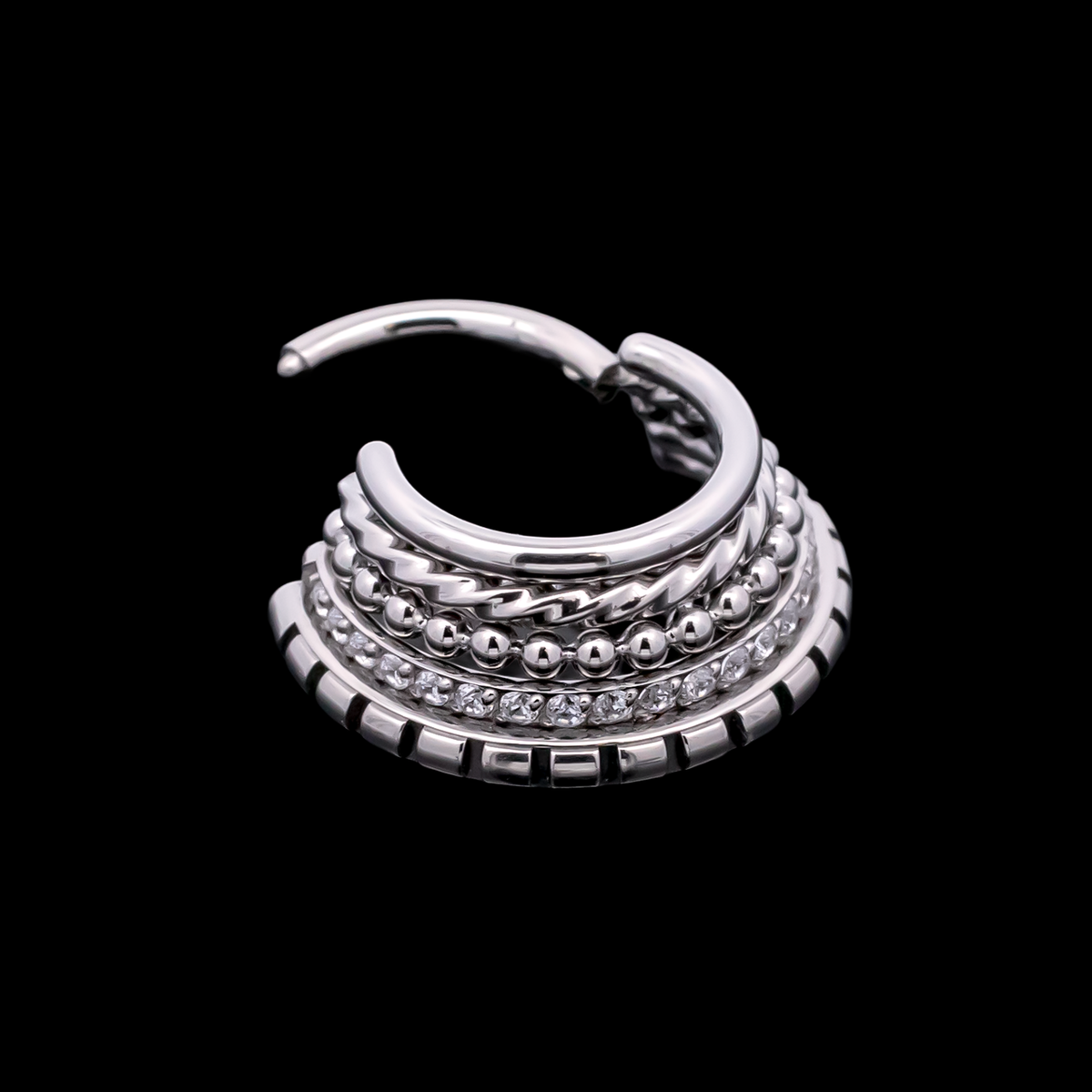 Raze - Hinged Ring | Body Jewelry | Wiccan Center