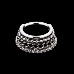 Slade - Hinged Ring | Body Jewelry | Wiccan Center