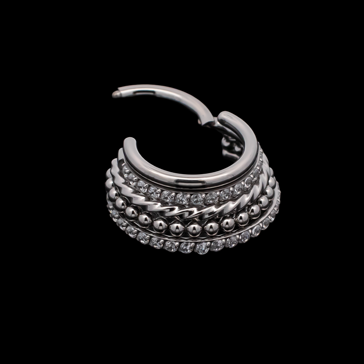 Xavier - Hinged Ring | Body Jewelry | Wiccan Center