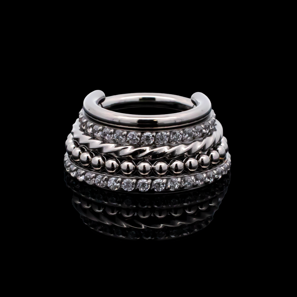 Xavier - Hinged Ring | Body Jewelry | Wiccan Center
