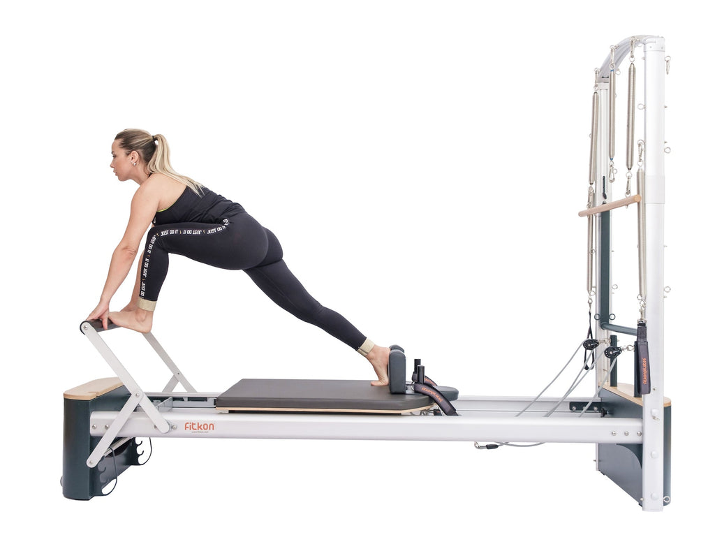 Fitkon™ Pro Plus Reformer Deluxe Bundle | Pilates Reformer with Tower | Wiccan Center