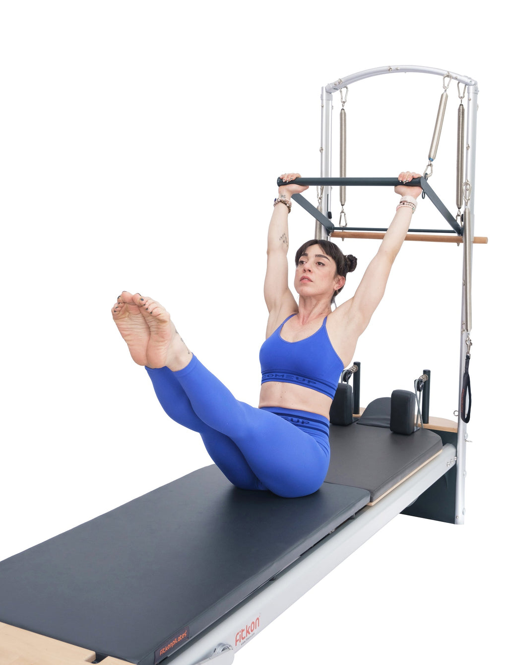 Fitkon™ Pro Plus Reformer Deluxe Bundle | Pilates Reformer with Tower | Wiccan Center