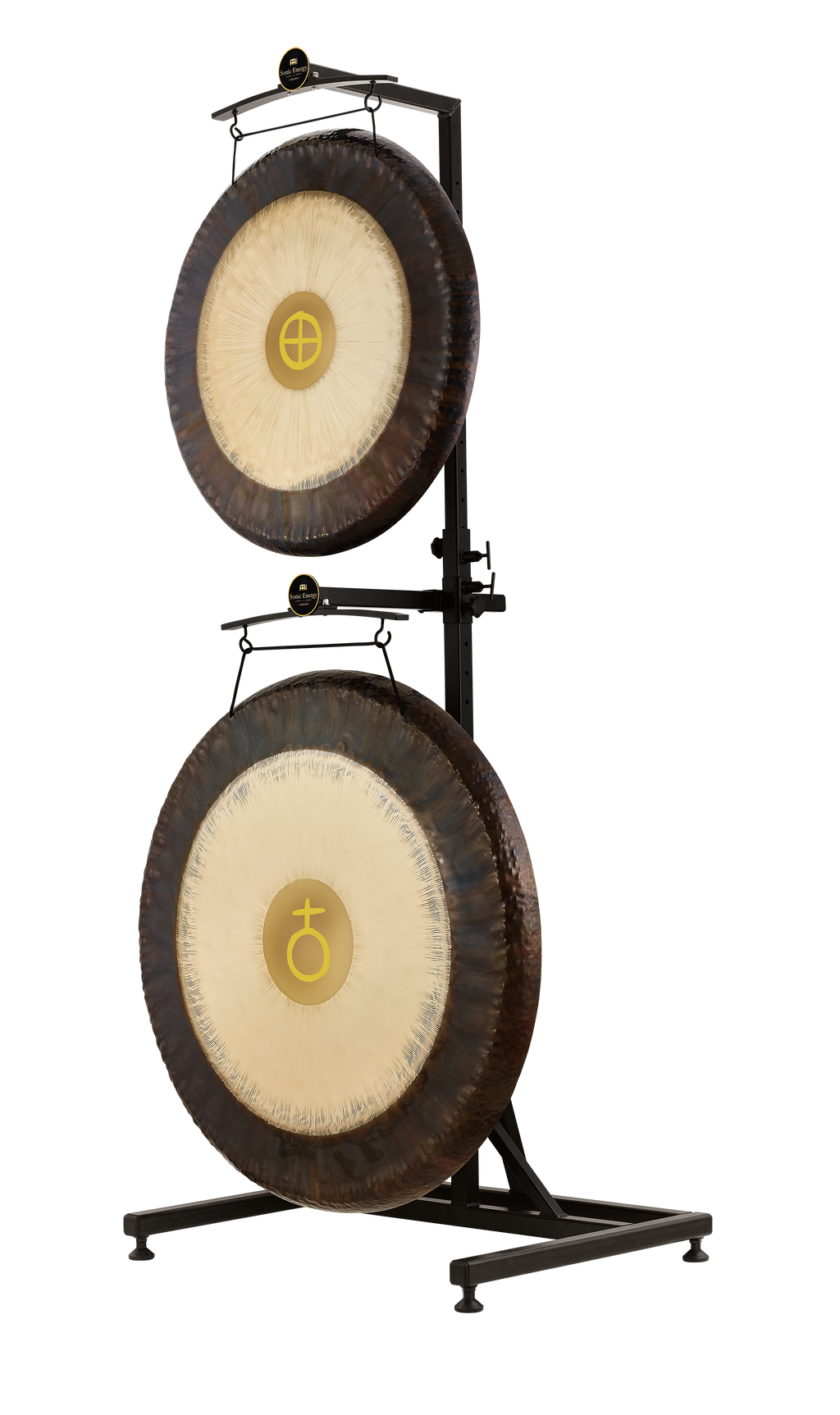 Pro Gong Stand, Up to 40", Black Powder-coated Steel | | Wiccan Center