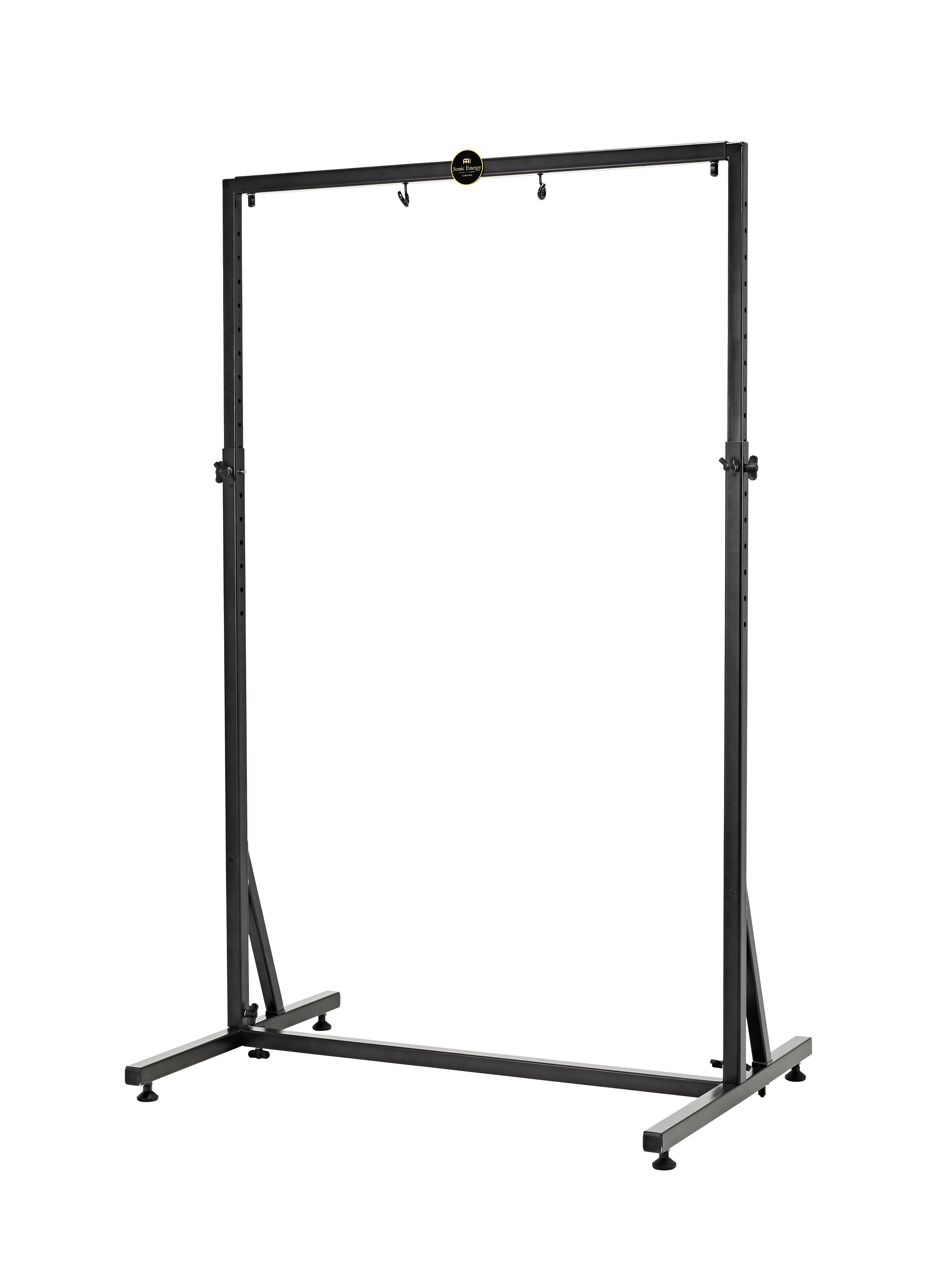 Framed Gong Stand, Up to 40", Black Powder-Coated Steel | | Wiccan Center