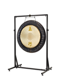 Framed Gong Stand, Up to 40", Black Powder-Coated Steel | | Wiccan Center