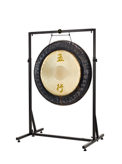 Framed Gong Stand, Up to 40", Black Steel | | Wiccan Center