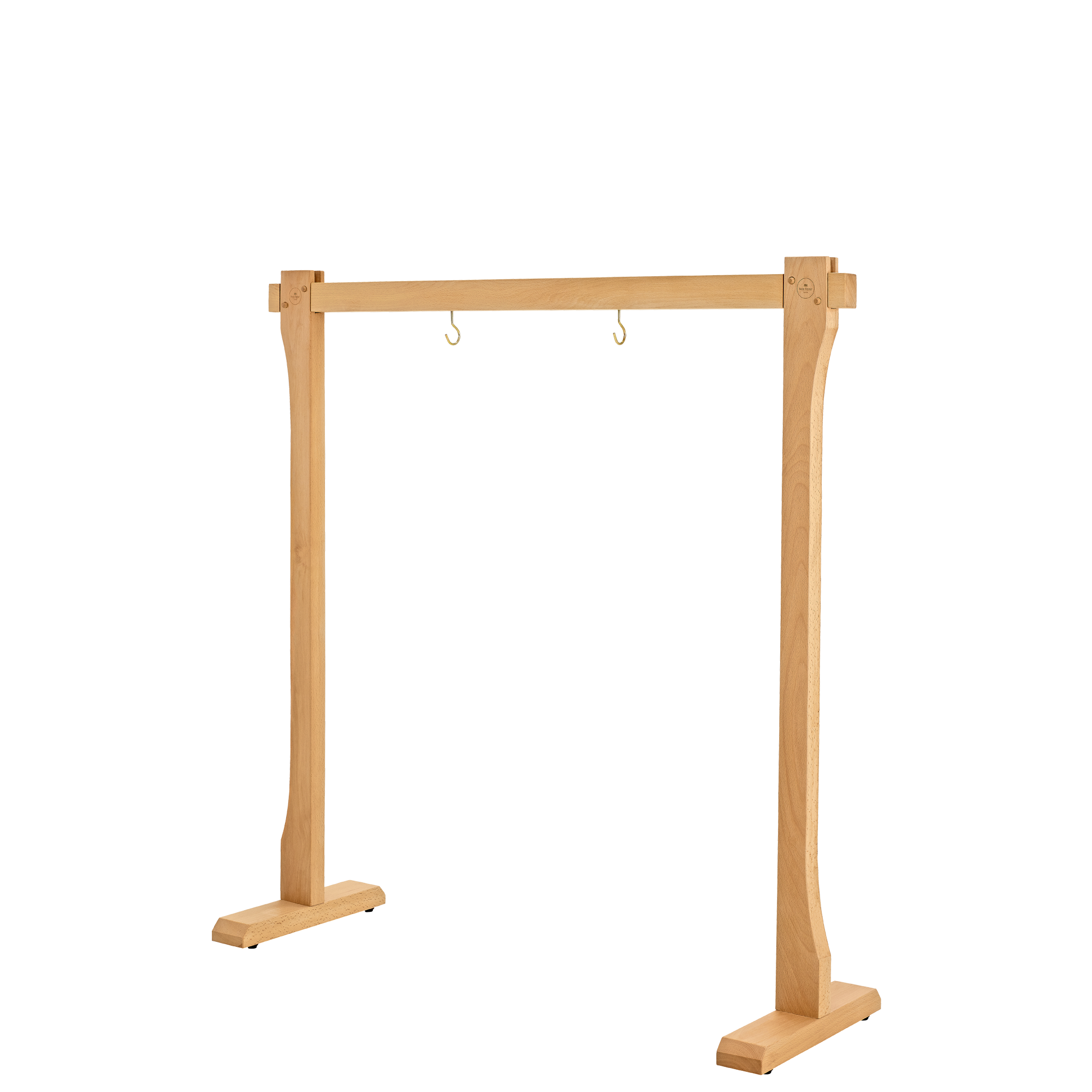Wood Gong Stand, Large, Up to 40" Gong Size | | Wiccan Center