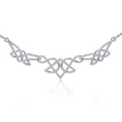 Celtic Knotwork Silver Necklace TN003 | Necklace | Wiccan Center