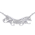 Celtic Knotwork Silver Necklace TN024