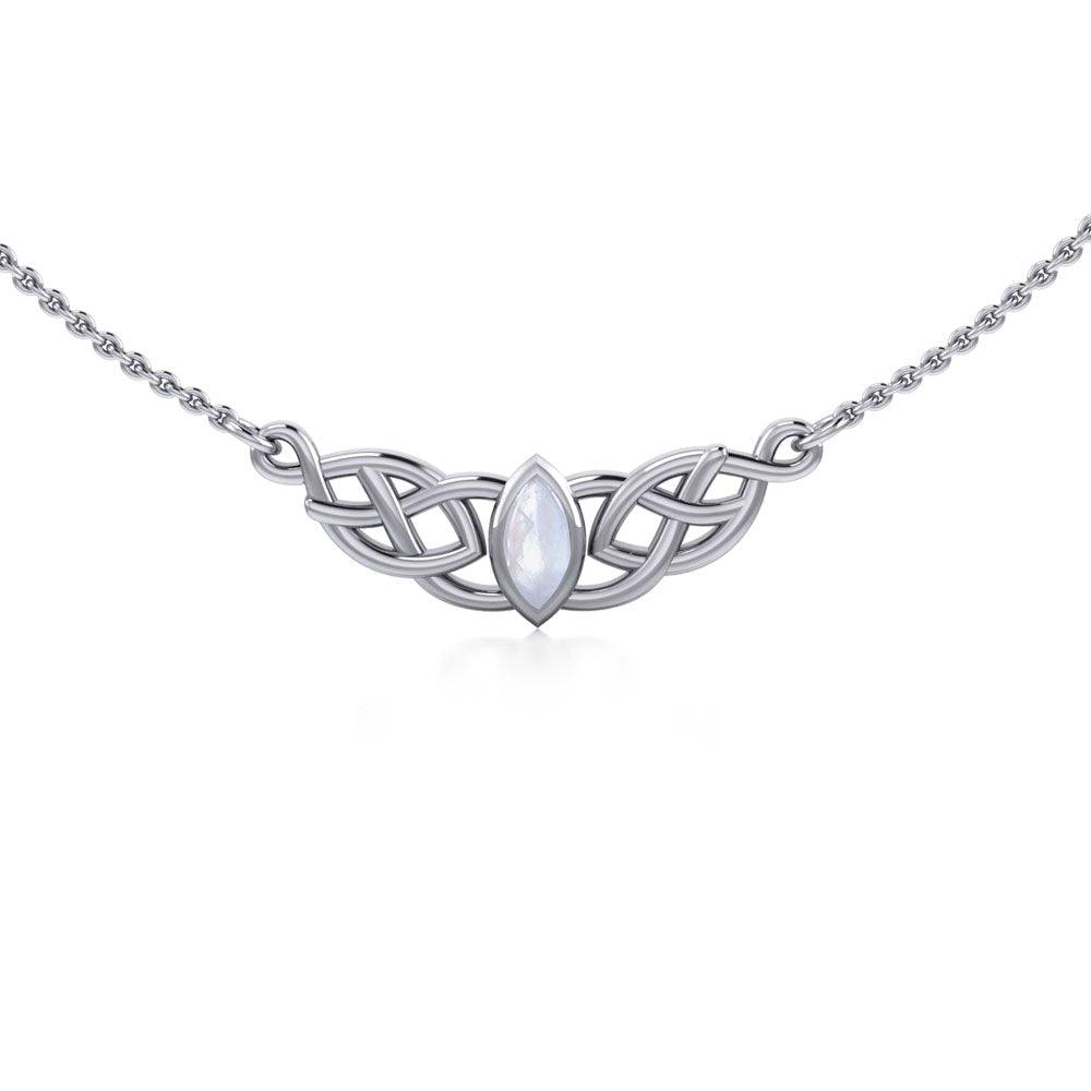 Celtic Knotwork Sterling Silver Necklace TN116