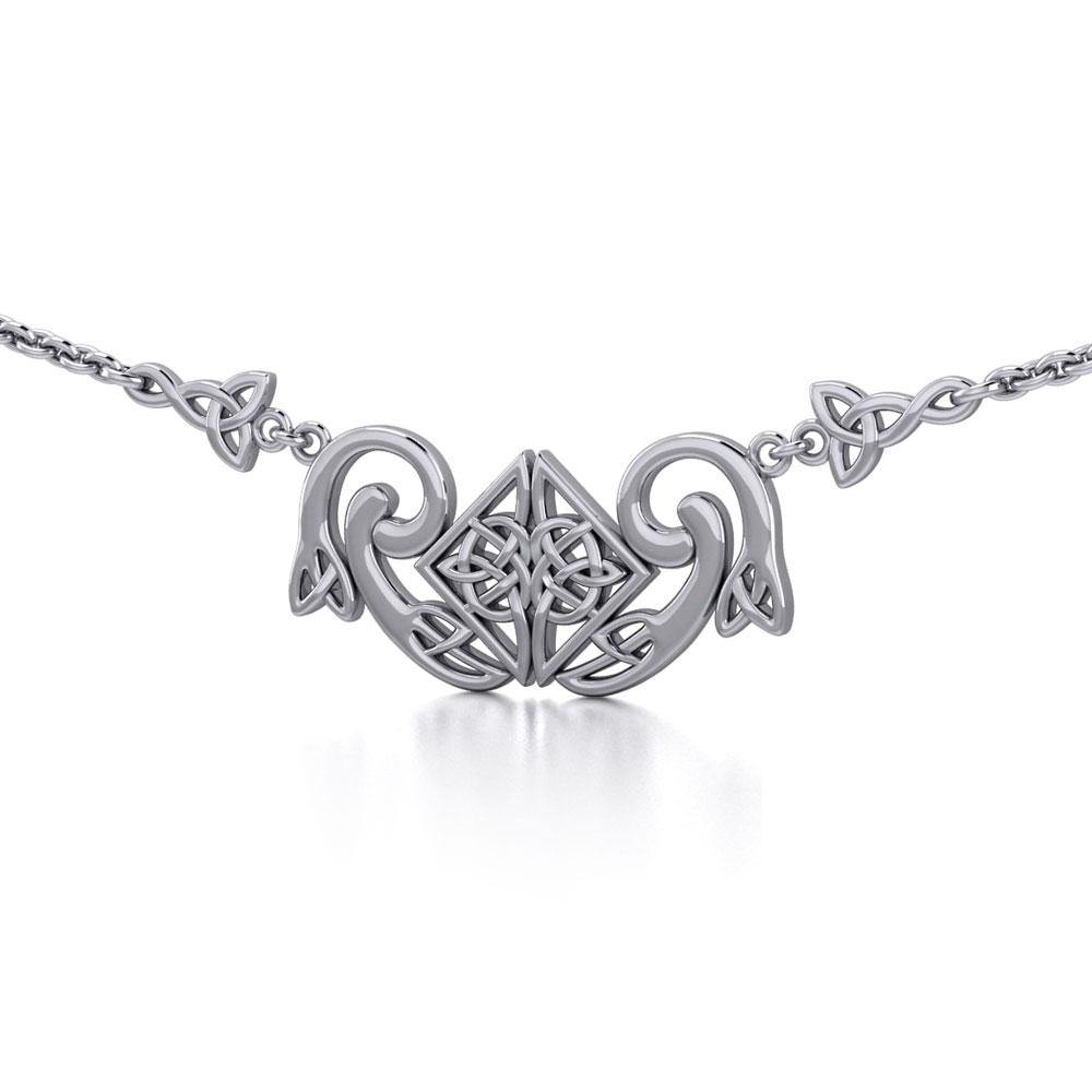 Modern Celtic Knot Necklace TN161