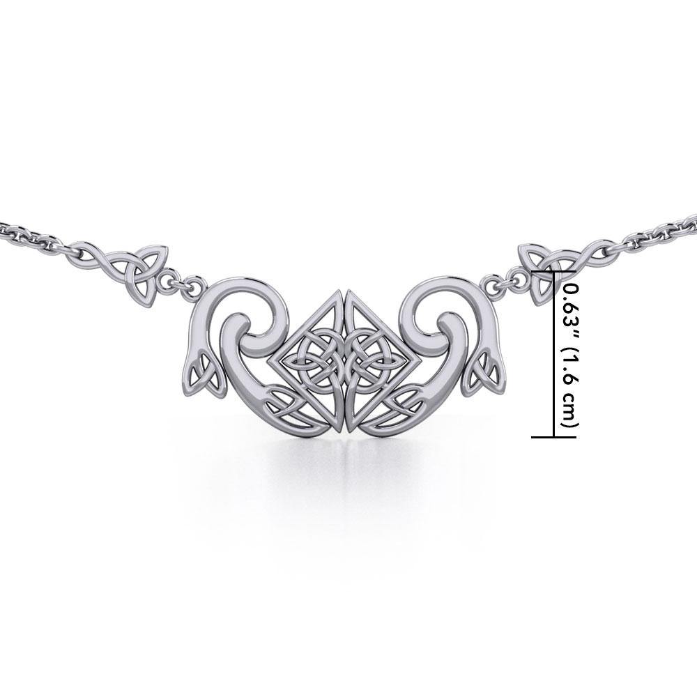 Modern Celtic Knot Necklace TN161