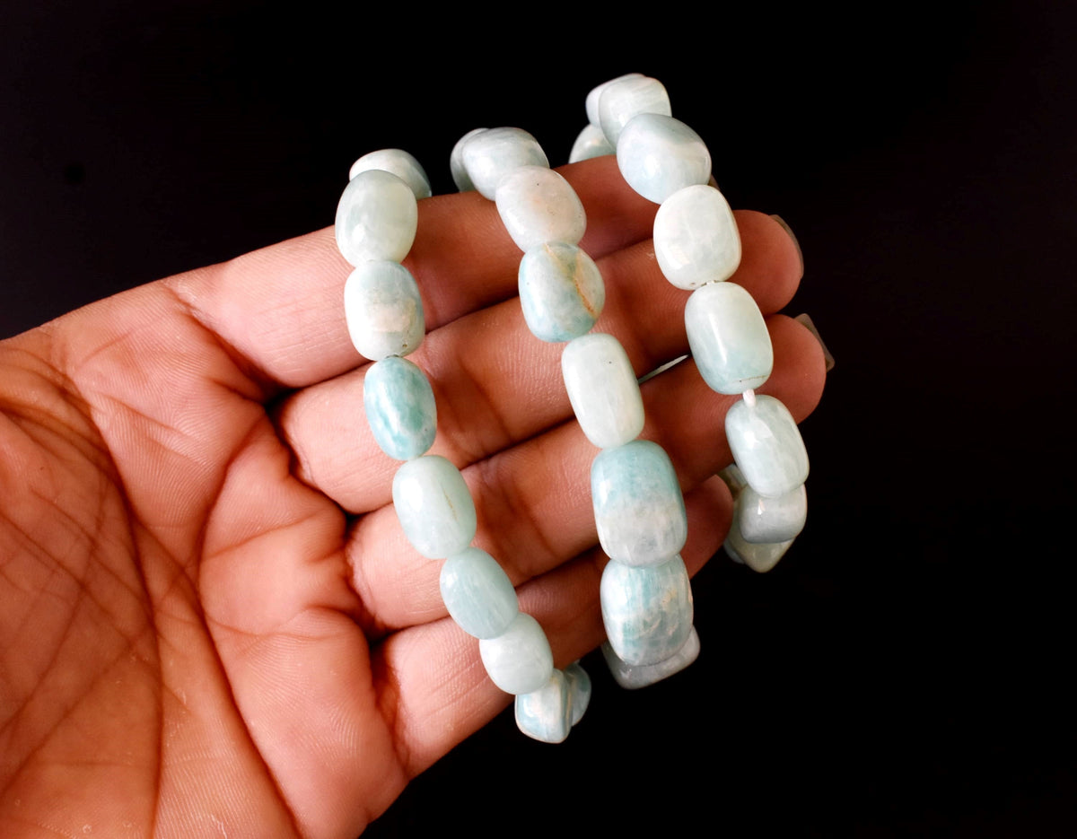 Amazonite Nugget Bracelet ~ Crystal Nuggets Jewelry