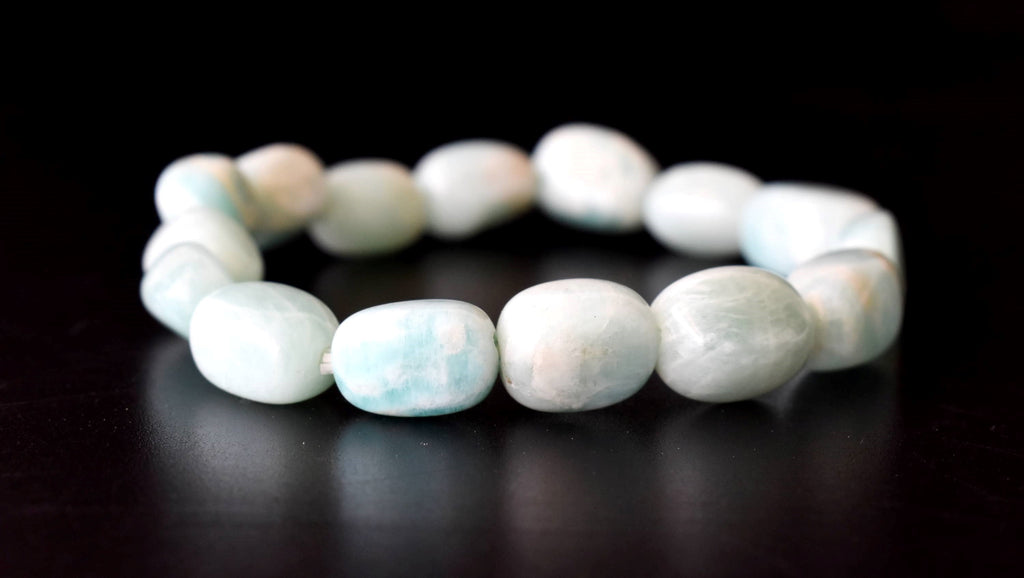 Amazonite Nugget Bracelet ~ Crystal Nuggets Jewelry
