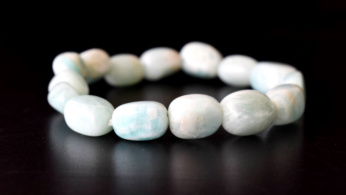 Amazonite Nugget Bracelet ~ Crystal Nuggets Jewelry