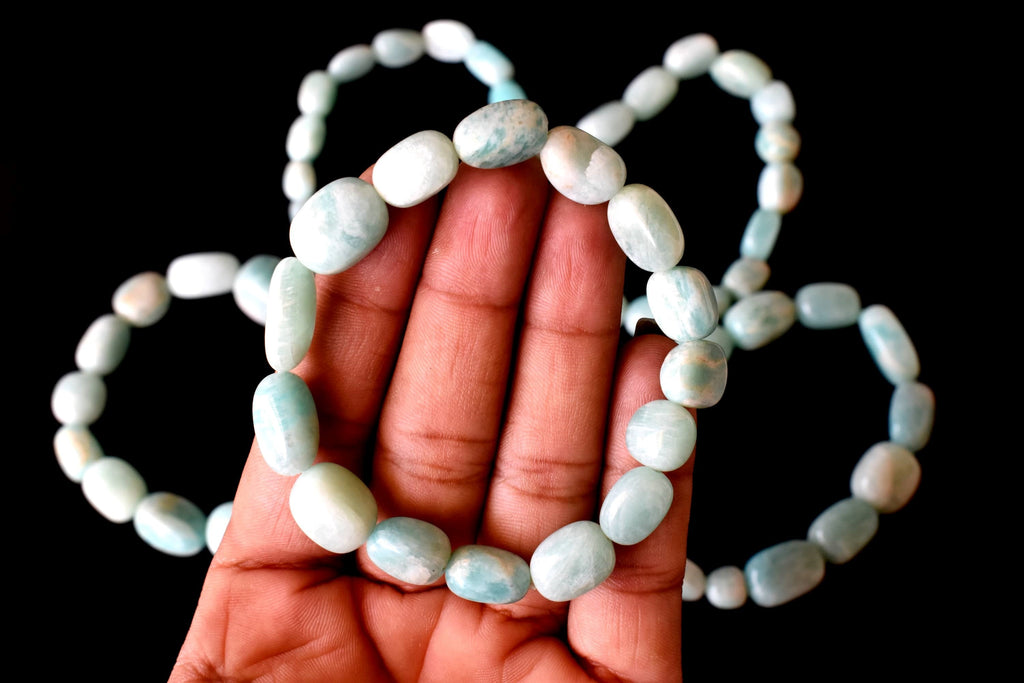 Amazonite Nugget Bracelet ~ Crystal Nuggets Jewelry
