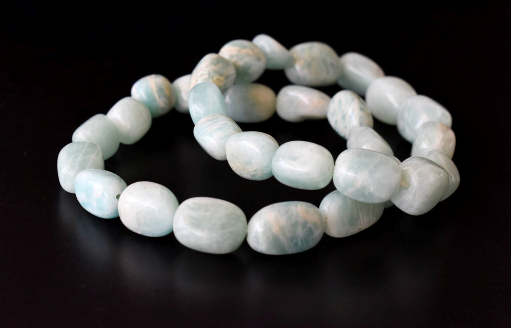Amazonite Nugget Bracelet ~ Crystal Nuggets Jewelry