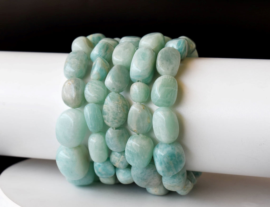 Amazonite Nugget Bracelet ~ Crystal Nuggets Jewelry