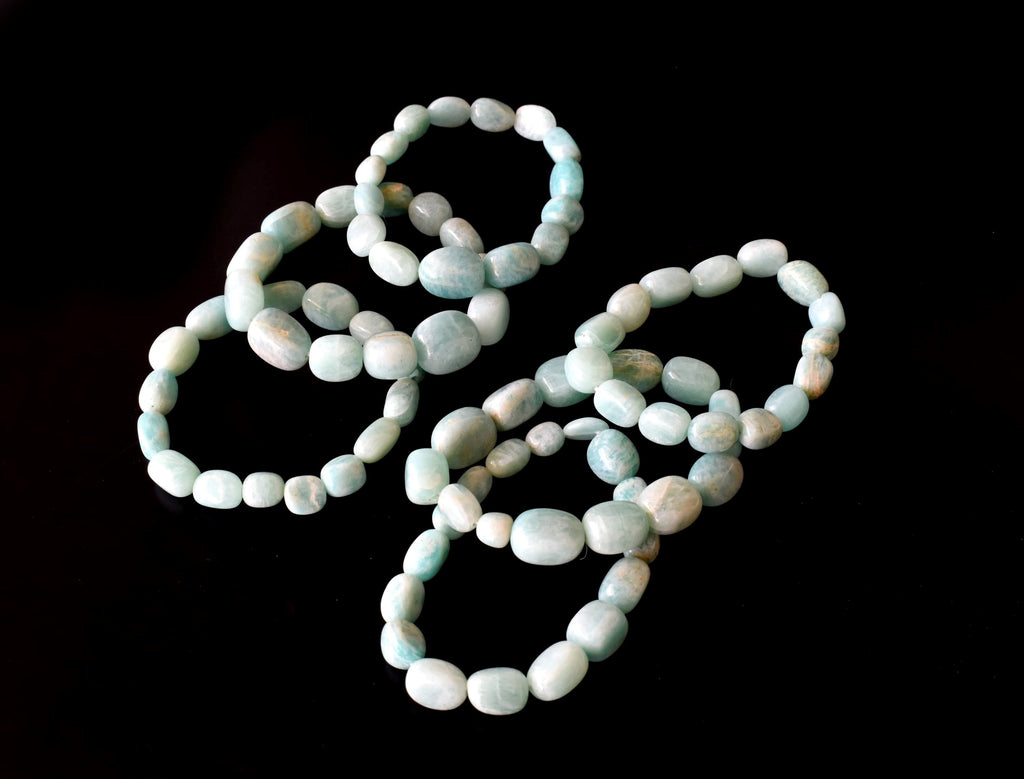 Amazonite Nugget Bracelet ~ Crystal Nuggets Jewelry