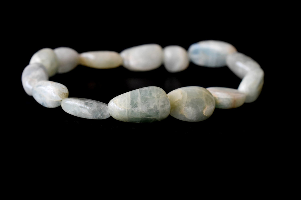 Green Aventurine Nugget Bracelet ~ Crystal Nuggets Jewelry