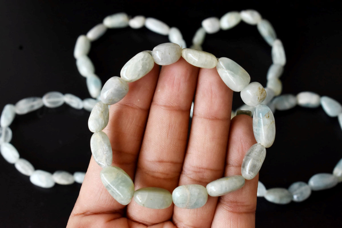 Green Aventurine Nugget Bracelet ~ Crystal Nuggets Jewelry