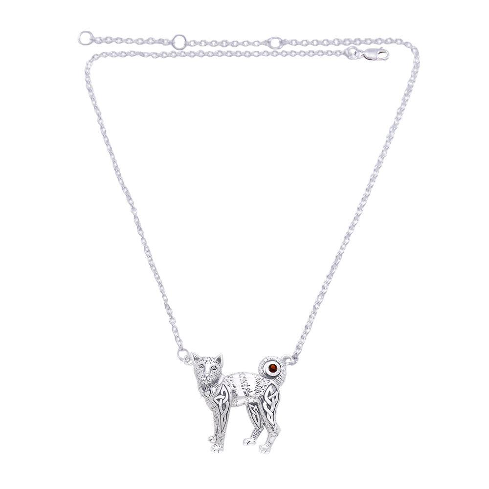 Celtic Cat Necklace TNC047