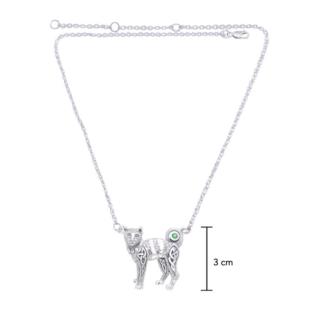 Celtic Cat Necklace TNC047