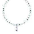 Danu Silver and Gem Celtic Necklace TNC154