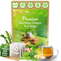 Premium Moringa Ginger Herbal Tea | Tea | Wiccan Center