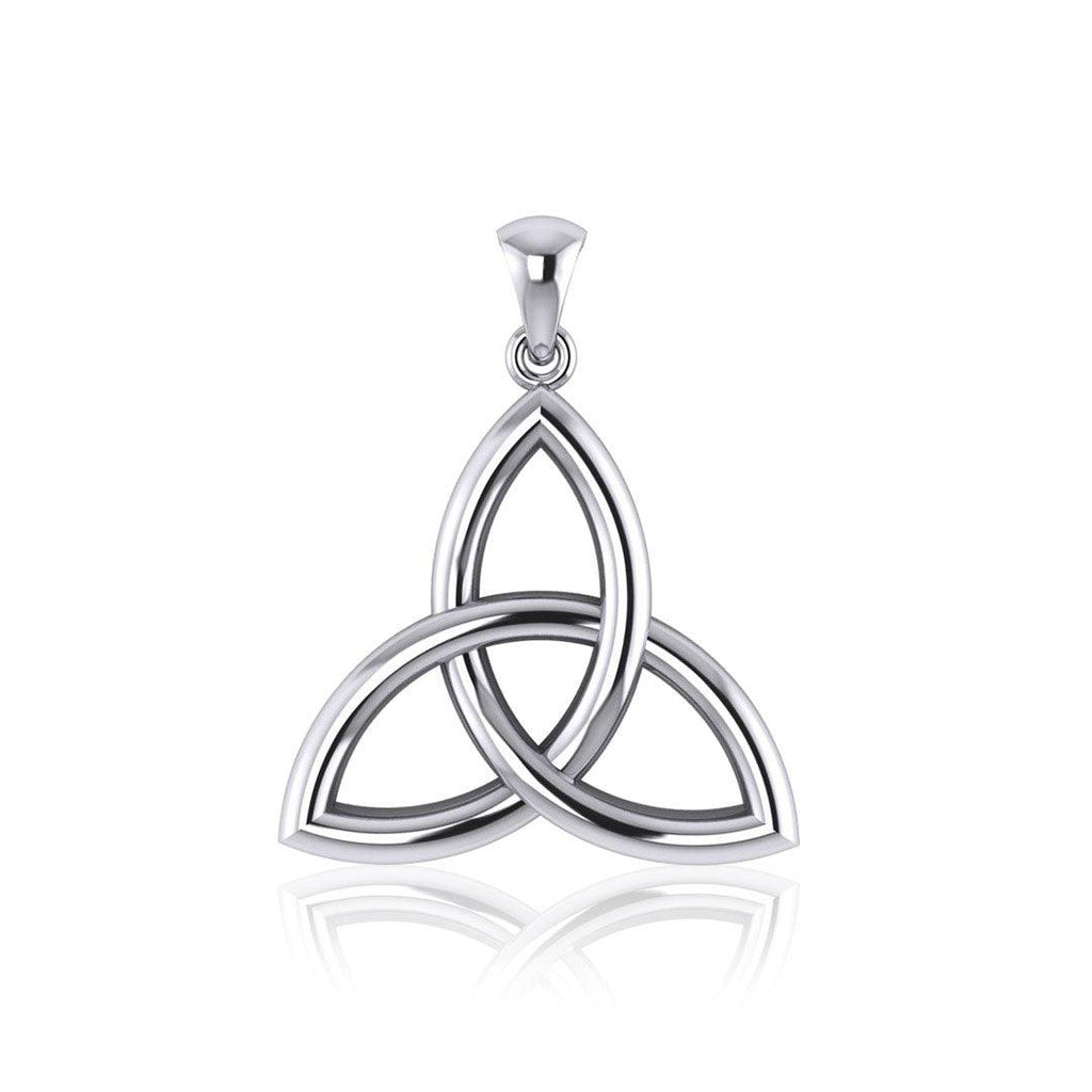 Celtic Triquetra Knot Sterling Silver Pendant TP085