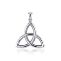 Celtic Triquetra Knot Sterling Silver Pendant TP085