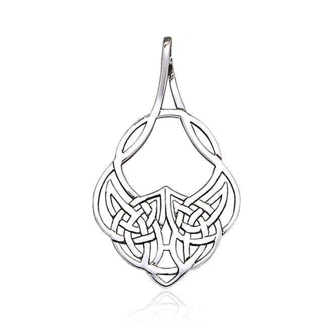 Celtic Knotwork Sterling Silver Pendant TP1119