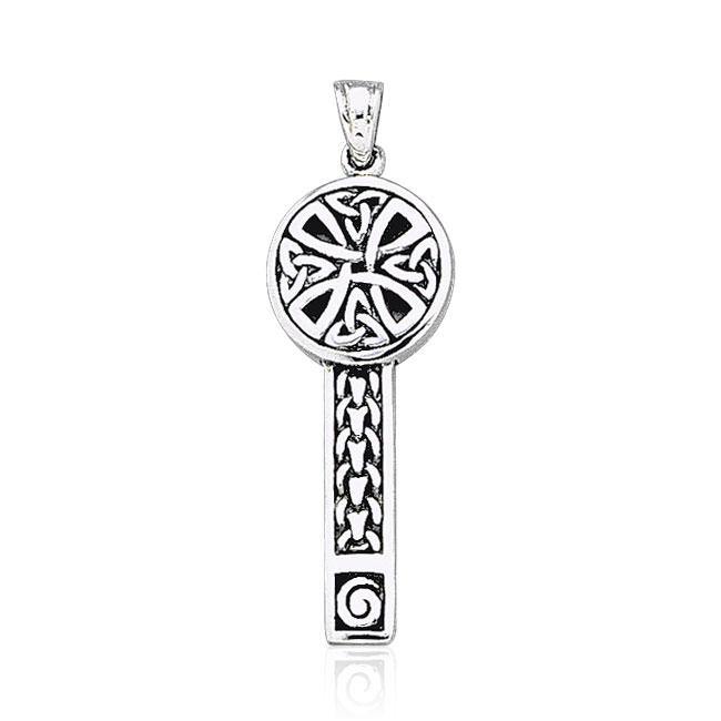 Celtic Knotwork Sterling Silver  Pendant TP1369