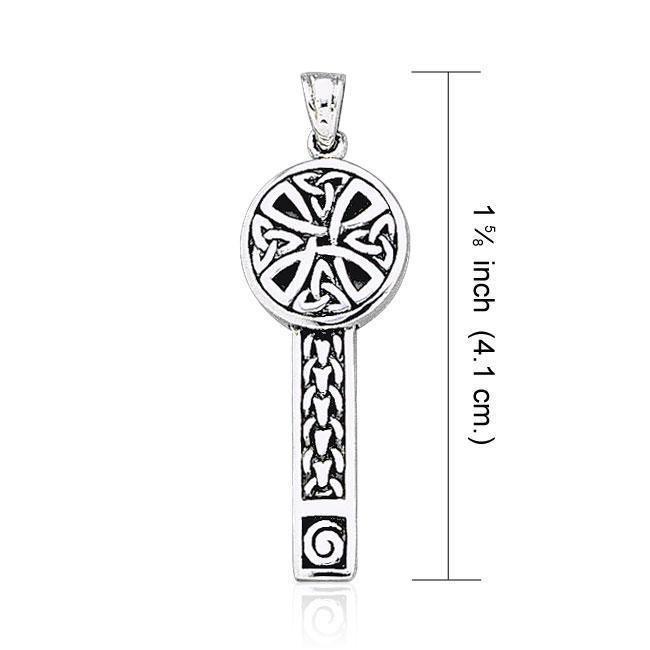 Celtic Knotwork Sterling Silver  Pendant TP1369