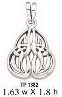 Celtic Knotwork Silver Pendant TP1382