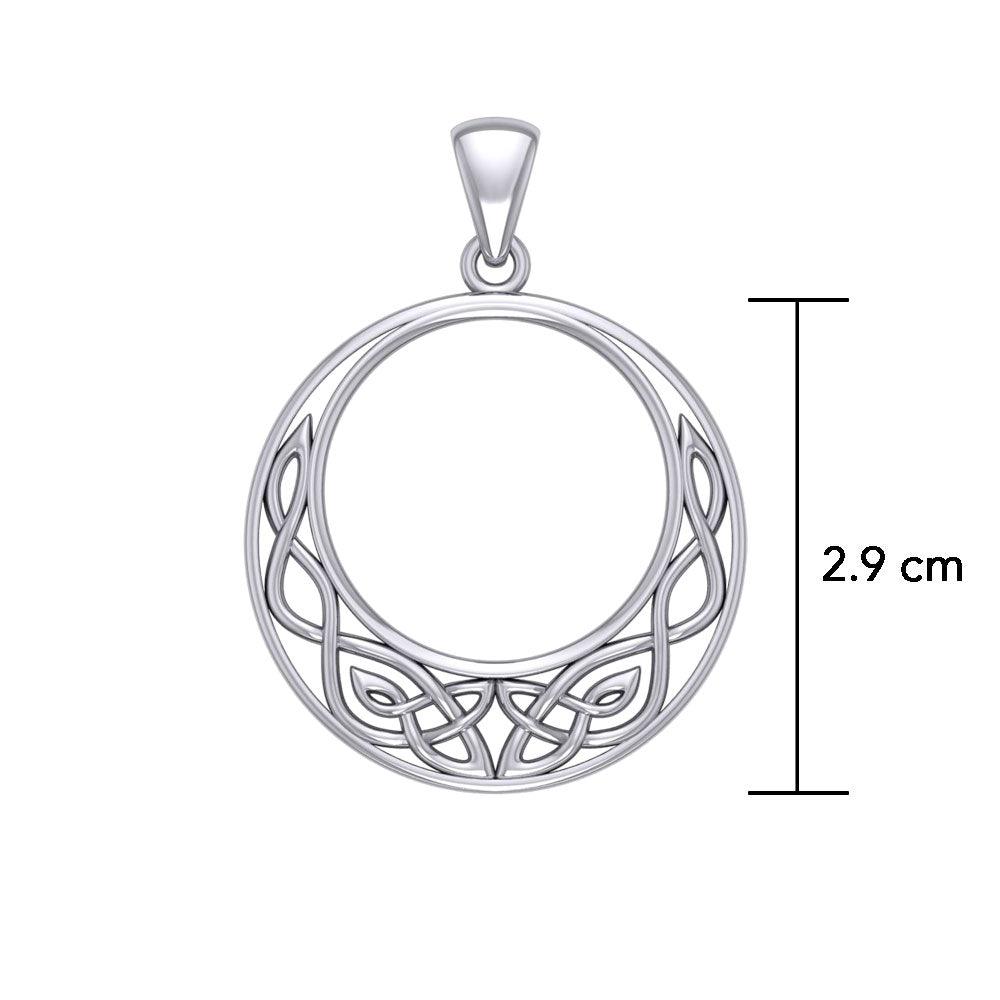 Celtic Knotwork Sterling Silver Pendant TP154