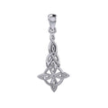 Celtic Knots Quaternary Knot Sterling Silver Pendant TP3329