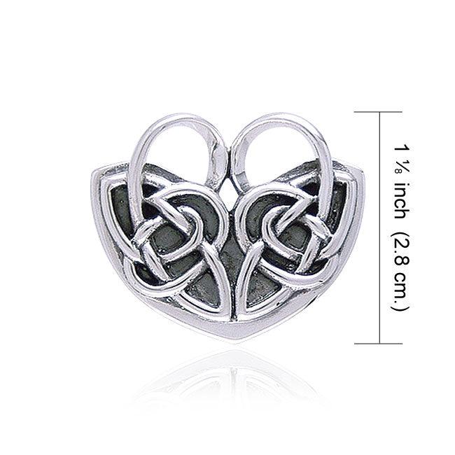Celtic Knot of Release Sterling Silver Pendant TP3382
