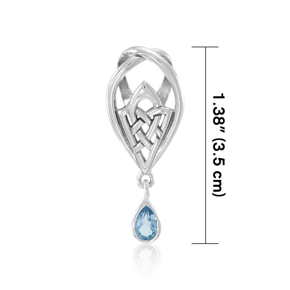Celtic Knot of Protection Sterling Silver Pendant TP3390