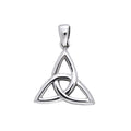 Celtic Triquetra Sterling Silver Pendant TP479