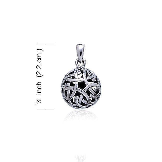 Celtic Knotwork Sterling Silver Pendant TP540
