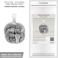 Celtic Snake Sterling Silver Pendant TPD1107