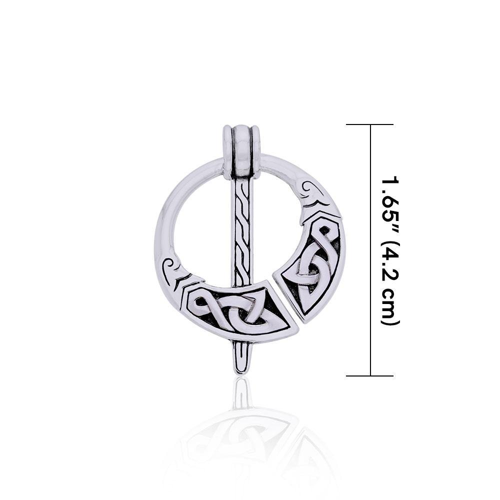 Danu Celtic Brooch Pendant TPD1233